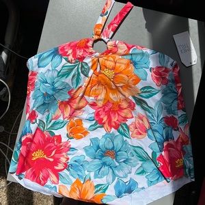 Hawaiian bathing suit halter top